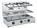 Fornello 3 Fuochi Inox