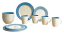 Stripes Light Blue 16 pz Dinner Set