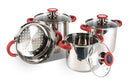 Space Saver Deluxe Cook Set Stainless