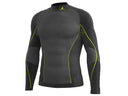 K-Thermo Uomo Manica Lunga Lupetto Zip Grey