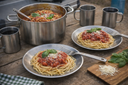 Dishes and Cooking in a Tent