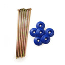 Chiodi 20 cm. con Rondella 40 mm. 6 pz.