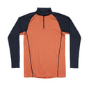 Duo Active Merino 205 Zip Neck brick