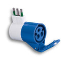 Adattatore Spina-Presa 2P+T 16A