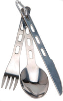 Set Posate Inox e Moschettone
