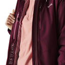 Highton Stretch WMN Padded Jacket - Dark Pimento