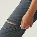 Travel Light ZipOff Trouser II WM Seal Grey