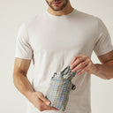 Travel Pack Shirt Uomo Glacier Check