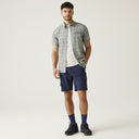 Travel Pack Shirt Uomo Glacier Check